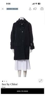 See by Chloé Hooded Utility Anorak Parka